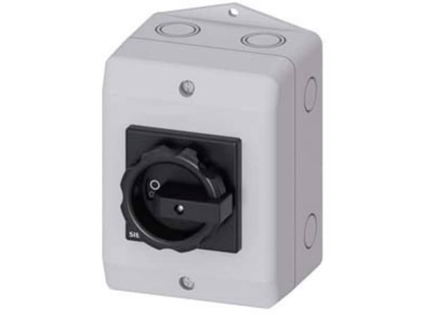 Sort 3-polig 16 mm² 32 A 1 x sluttekontakt, 1 x brydekontakt 690 V/AC Siemens 3LD22641GP51