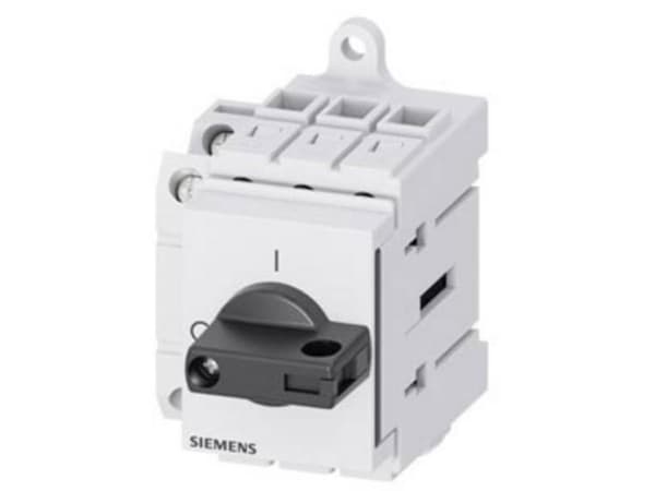 Sort 3-pole 16 mm² 16 A 1 x sluttekontakt, 1 x brydekontakt 690 V/AC Siemens 3LD30301TK11
