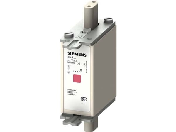 Siemens 3NA78026 Sikringsindsats Sikringsstørrelse = 0 2 A 690 V 3 stk