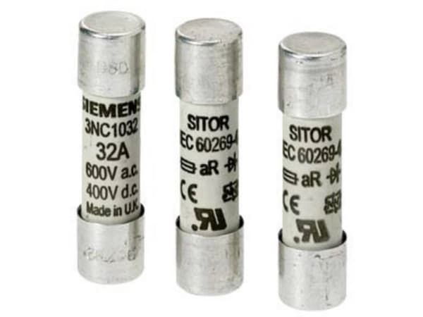 Siemens 3NC1404 Cylindersikringsindsats 4 A 660 V 10 stk