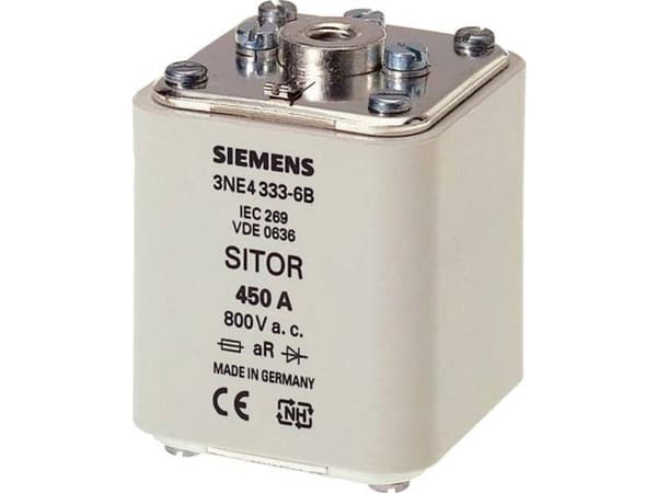 Siemens 3NE43346B Sikringsindsats 500 A 800 V Sikringsindsats 500 A 800 V
