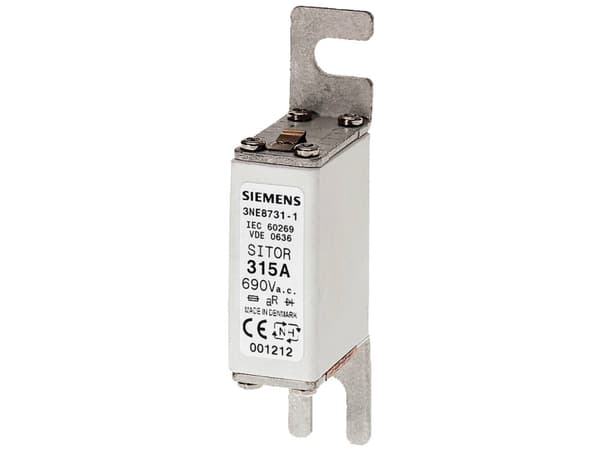 Siemens 3NE87211 Sikringsindsats Sikringsstørrelse = 0 100 A 690 V 1 stk
