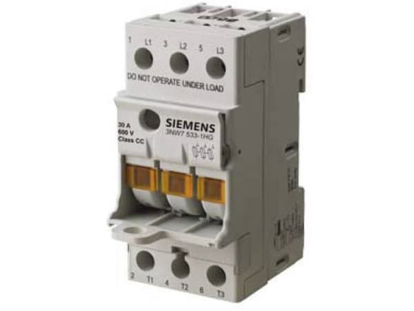 Siemens 3NW7533-1HG, Grå, 600 V, 30 A, Meksiko, 201 g, 95 mm, 95 mm