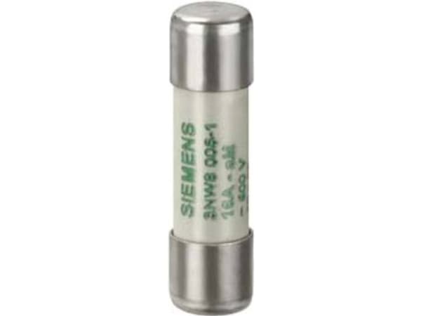 Siemens 3NW80061 Cylindersikringsindsats 12 A 500 V 10 stk