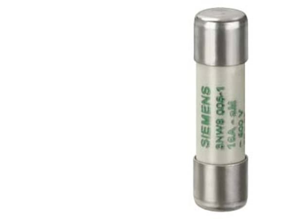 Siemens 3NW80061 Cylindersikringsindsats 12 A 500 V 10 stk