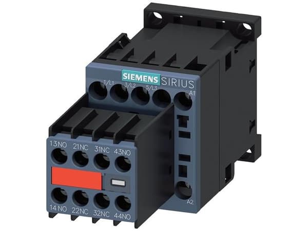 Siemens 3RT2018-1AP04-3MA0 Contactor 3 x brytare 690 V/AC 1 st