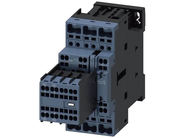 Siemens 3RT2027-2AV04 Contactor 3 x brytare 690 V/AC 1 st