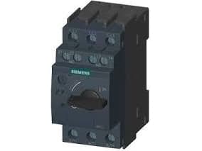 Siemens 3RV2011-0JA15 Strömbrytare 1 st Inställningsområde (ström): 0,7 - 1 A Kopplingsspänning (max.): 690 V/AC (B x H x D) 45 x 97 x 97 mm