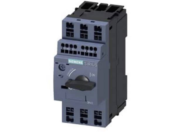 Siemens 3RV2011-0JA25 Katkaisija 1 kpl Asetusalue (virta): 0,7 - 1 A Kytkentäjännite (max.): 690 V/AC (L x K x S) 45 x 106 x 97 mm