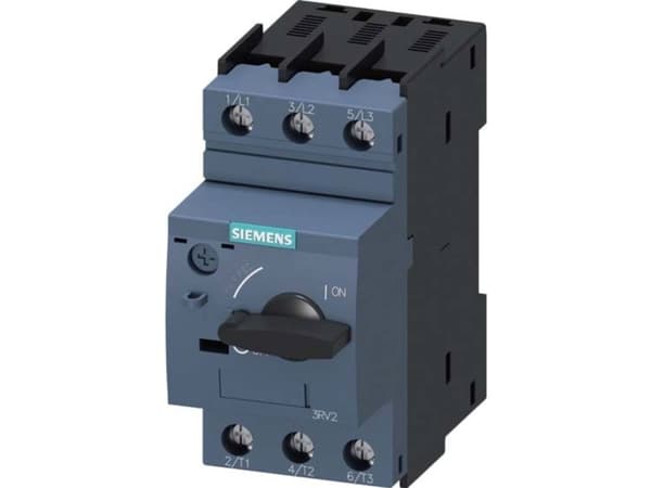 Siemens 3RV2023-4AA10 Strömbrytare 1 st Inställningsområde (ström): 10 - 16 A Kopplingsspänning (max.): 690 V/AC (B x H x D) 45 x 97 x 97 mm