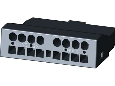 Siemens 3RV2901-2E Apukosketin 1 kpl (L x K x S) 45 x 13 x 17 mm