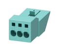 Pikkukuva 1 / 5: Siemens 3RV2917-5FA00 Virtakosketintarvike 1 kpl (L x K x S) 26 x 25 x 60 mm