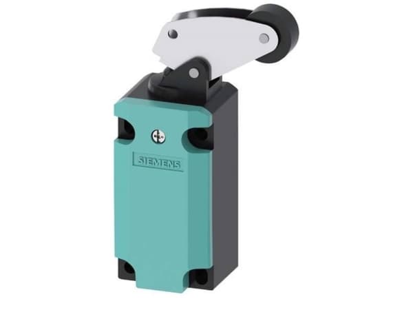 Siemens 3SE51120BF01 3SE5112-0BF01 Pysäytyskosketin 6 A Kulmapyörätanko, metallitanko, muovirulla IP66, IP67 1 kpl