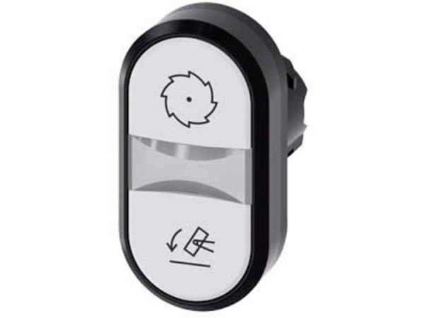 Siemens 3SU1001-3AB66-0AP0 Kaksoispainike IP66, IP67, IP69/IP69K 1 kpl