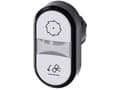 Pikkukuva 1 / 5: Siemens 3SU1001-3AB66-0AP0 Kaksoispainike IP66, IP67, IP69/IP69K 1 kpl