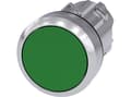 Pikkukuva 1 / 5: Siemens 3SU10500AA400AA0 3SU1050-0AA40-0AA0 Painekytkin (Ø x H) 29,5 mm x 29,5 mm IP66, IP67, IP69/IP69K 1 kpl 1 kpl