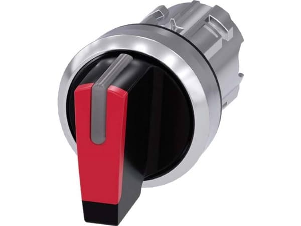 Siemens 3SU1052-2BN20-0AA0 Roterande kontakt Spänningsanordning Röd 2 x 45 ° 1 st