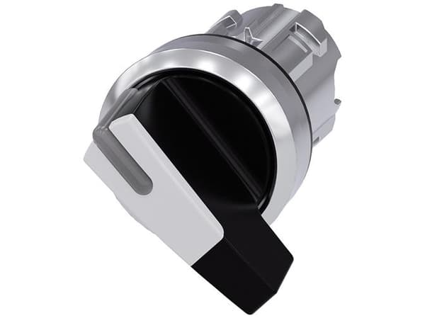 Siemens 3SU10522CC600AA0 3SU1052-2CC60-0AA0 Kiertokytkin Kiinnityslaite Valkoinen 1 x 45° 1 kpl 1 kpl