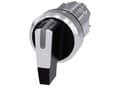 Pikkukuva 4 / 5: Siemens 3SU10522CL600AA0 3SU1052-2CL60-0AA0 Kiertokytkin Kiinnityslaite Valkoinen 2 x 45° 1 kpl