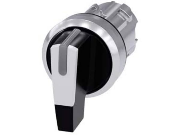 Siemens 3SU10522CL600AA0 3SU1052-2CL60-0AA0 Kiertokytkin Kiinnityslaite Valkoinen 2 x 45° 1 kpl