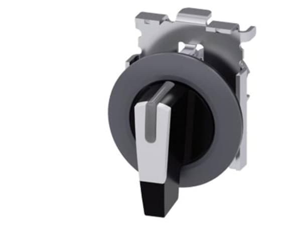 Siemens 3SU10622EL600AA0 3SU1062-2EL60-0AA0 Drejekontakt Spændeanordning Hvid 2 x 45 ° 1 stk