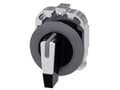 Miniatyrbilde 2 av 3: Siemens 3SU10622EL600AA0 3SU1062-2EL60-0AA0 Drejekontakt Spændeanordning Hvid 2 x 45 ° 1 stk