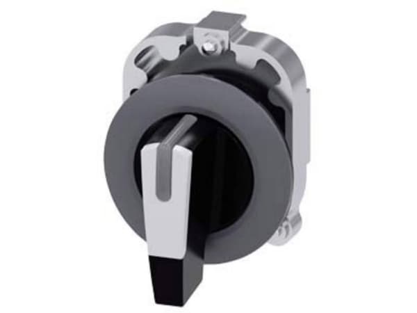 Siemens 3SU10622EL600AA0 3SU1062-2EL60-0AA0 Drejekontakt Spændeanordning Hvid 2 x 45 ° 1 stk