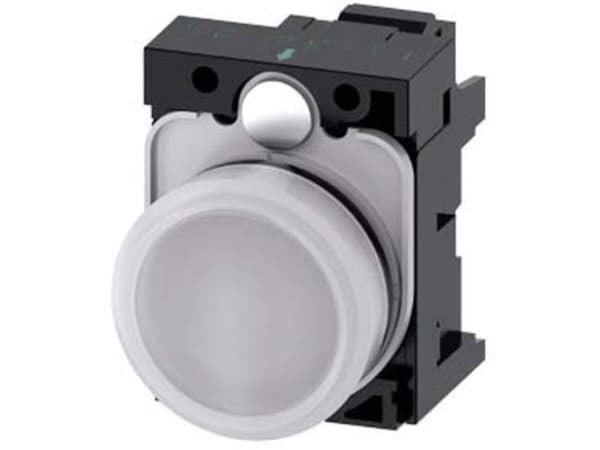 Siemens 3SU1106-6AA60-3AA0, 30 mm, 50 mm, 80 mm, 1 kpl, Valkoinen, Tšekin tasavalta