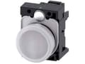 Pikkukuva 3 / 5: Siemens 3SU1106-6AA60-3AA0, 30 mm, 50 mm, 80 mm, 1 kpl, Valkoinen, Tšekin tasavalta