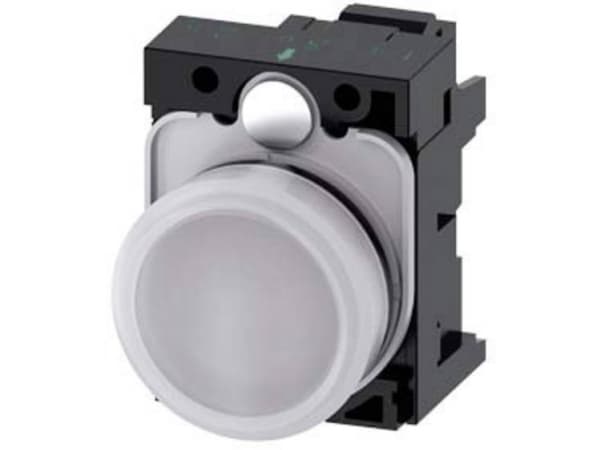 Siemens 3SU1106-6AA60-3AA0, 30 mm, 50 mm, 80 mm, 1 kpl, Valkoinen, Tšekin tasavalta