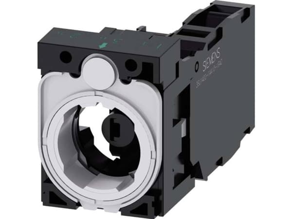 Siemens 3SU1501-1AG00-1FA0 Hållare för 3 moduler 1 x brytkontakt, 1 x slutkontakt Bernstein 1 st