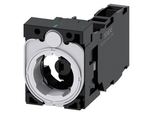 Siemens 3SU1501-1AG00-1FA0 Hållare för 3 moduler 1 x brytkontakt, 1 x slutkontakt Bernstein 1 st