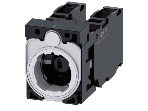 Siemens 3SU1501-1AG20-1LA0 Pidike 3 moduulille 2 x NO kosketin, 2 x NC kosketin Punainen 1 kpl