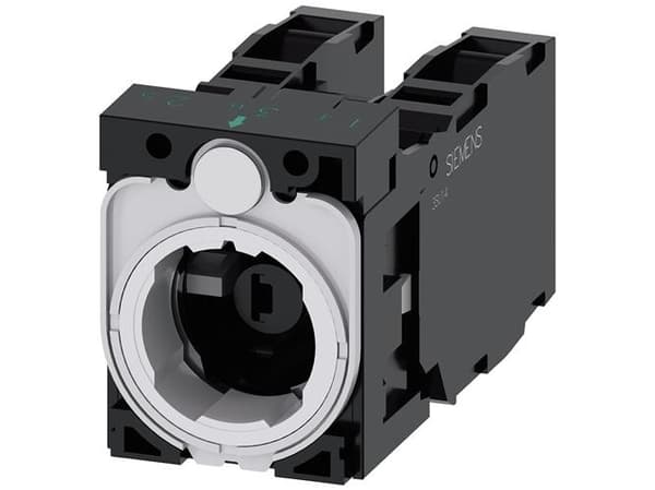 Siemens 3SU1501-1AG20-1LA0 Pidike 3 moduulille 2 x NO kosketin, 2 x NC kosketin Punainen 1 kpl