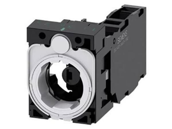 Siemens 3SU1501-1AG50-1FA0 Holder til 3 moduler 1 x brydekontakt, 1 x sluttekontakt Blå 1 stk