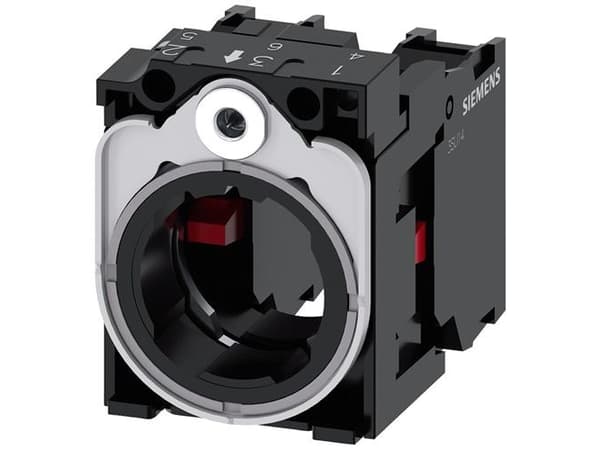 Siemens 3SU1550-1AA10-1PA0 Pidike 3 moduulia varten 2 x katkaisukoskettimet 1 kpl 1 kpl