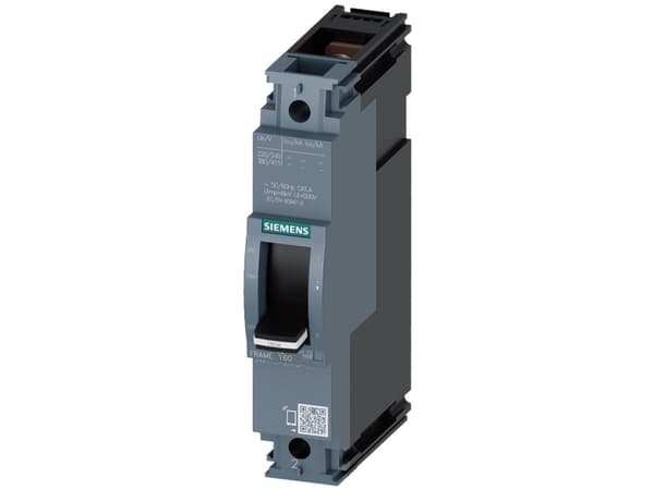 Siemens 3VA1112-4ED12-0AA0 Strömbrytare 1 st Inställningsområde (ström): 125 - 125 A Kopplingsspänning (max.): 415 V/AC (B x H x D) 25,4 x 130 x 70 m