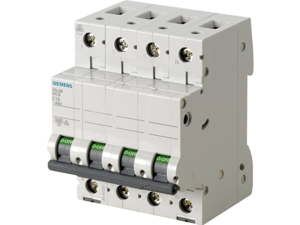 Siemens 5SL66107 5SL6610-7 Ledningssikkerhedsafbryder 10 A 400 V
