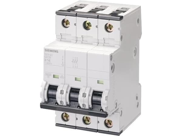 Siemens 5SY43067 5SY4306-7 Ledningssikkerikkerhedsafbryder 6 A 230 V, 400 V