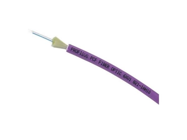 Siemens 6XV18211BT25 Lyslederkabel 200/230 µ Violet, Orange, Sort 1 stk