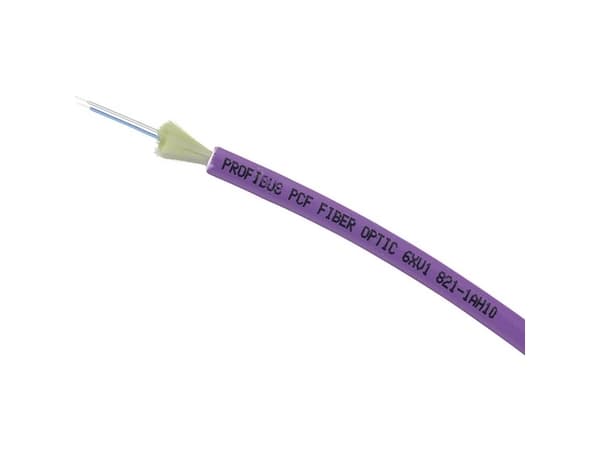 Siemens 6XV18211BT25 Lyslederkabel 200/230 µ Violet, Orange, Sort 1 stk