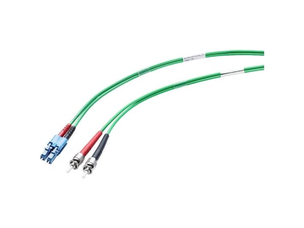 Siemens 6XV18435EH100AB0 Liitäntäkaapeli 50/125 µ Multimode OM2 Vihreä 1 kpl