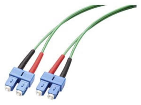 Siemens 6XV18435EH100CC0 Anslutningskabel 50/125 µ Multimode OM2 Grön 1 st