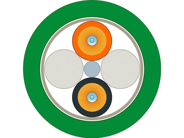 Siemens 6XV18613AT20 Valokaapeli 200/230 µ Vihreä, oranssi, musta 1 kpl