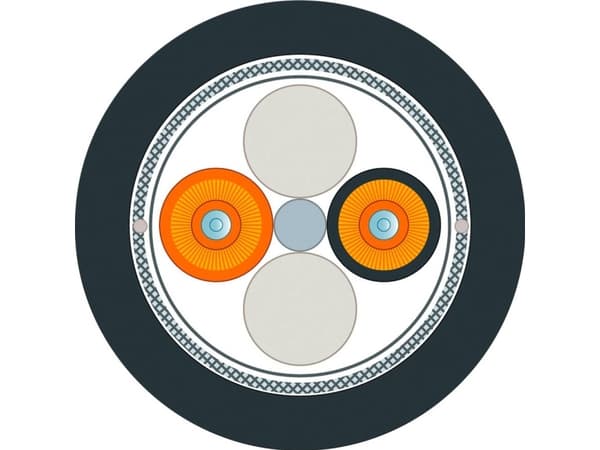 Siemens 6XV18733GT20 Glasfiber Fiberoptisk kabel Anslutningskabel 50/125 µ Multimode OM2