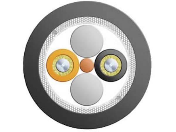 Siemens 6XV18736GT30 Lyslederkabel 50/125 µ Multimode OM2 Sort, Orange 1 stk