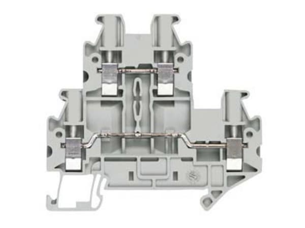 Siemens 8WH10200AF00 Dobbeltstokklemme 5.2 mm Skruer Beige 1 stk