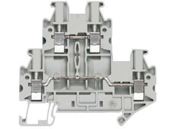 Siemens 8WH10200AF00 Dobbeltstokklemme 5.2 mm Skruer Beige 1 stk