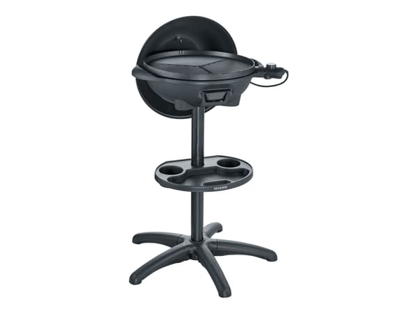 SEVERIN PG 8541 - Puutarhagrilli - sähkökäyttöinen - 1320 cm2 - sisäänrakennettu lämpömittari - mattamusta musta