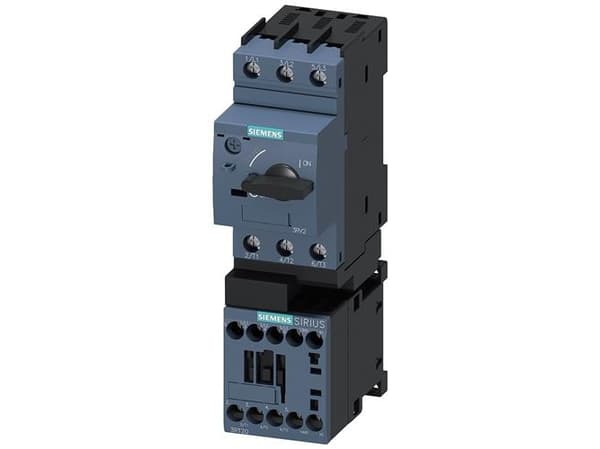 Siemens 3RA2110-0FA15-1AP0 3RA21100FA151AP0 Forbrugsafgrening Motorydelse ved 400 V 0.12 kW 690 V Nominel strøm 0.44 A